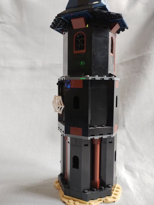 LEGO castle, baszta, zamek, wieża czarnoksiężnika