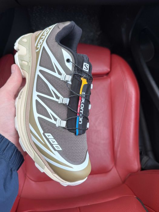 (ОПЛАТА ПІСЛЯ ОГЛЯДУ)Salomon XT-6 Adv LAB Wren Kangaroo Brown Саломон