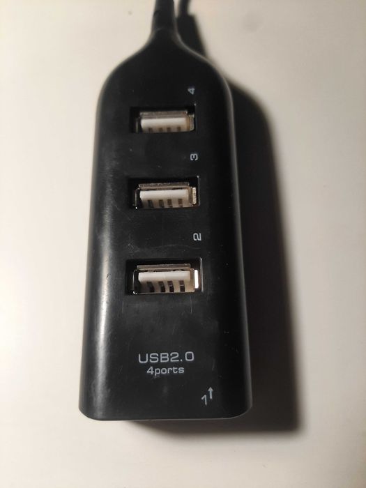 USB хаб 4 порта  USB 2.0