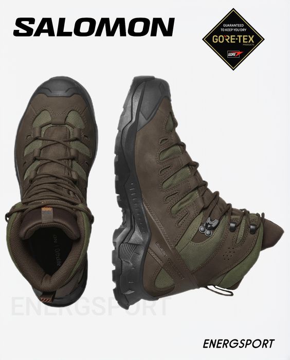 Черевики 7.550 100% оригінал SALOMON QUEST TRACKER forest gore-tex
