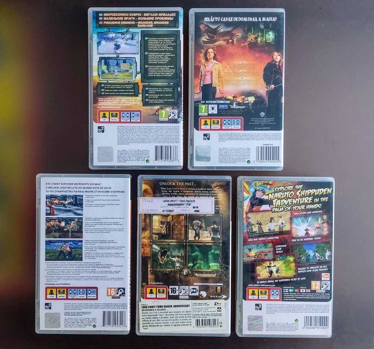 Jogos originais Sony PSP PlayStation Portable