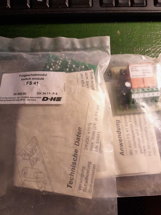 FS 41 D+H moduł zamykania sekwencyjnego