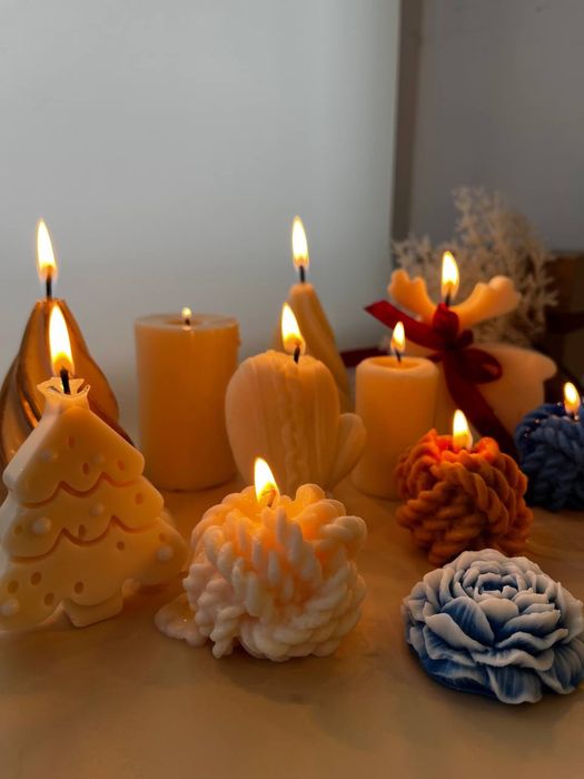 Ароматичні свічки ручної роботи