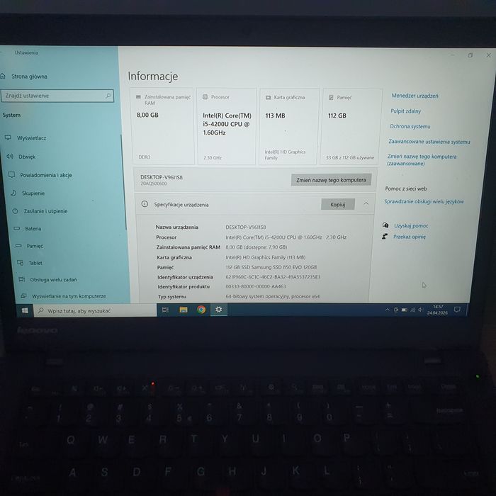 Lenovo ThinkPad t440s