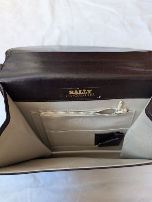 Вінтажна шкіряна сумка Bally