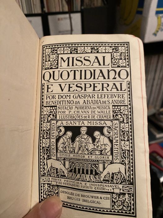 Missal Dom Gaspar Lefebvre, 1950