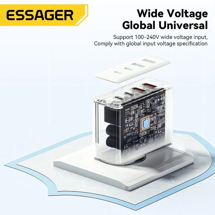 Зарядний пристрій, зарядне Essager 65w 85w 120w 140w