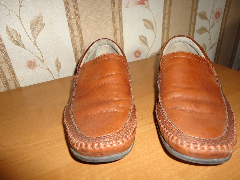 Кожаные мокасины PIKOLINOS, размер 40(26)