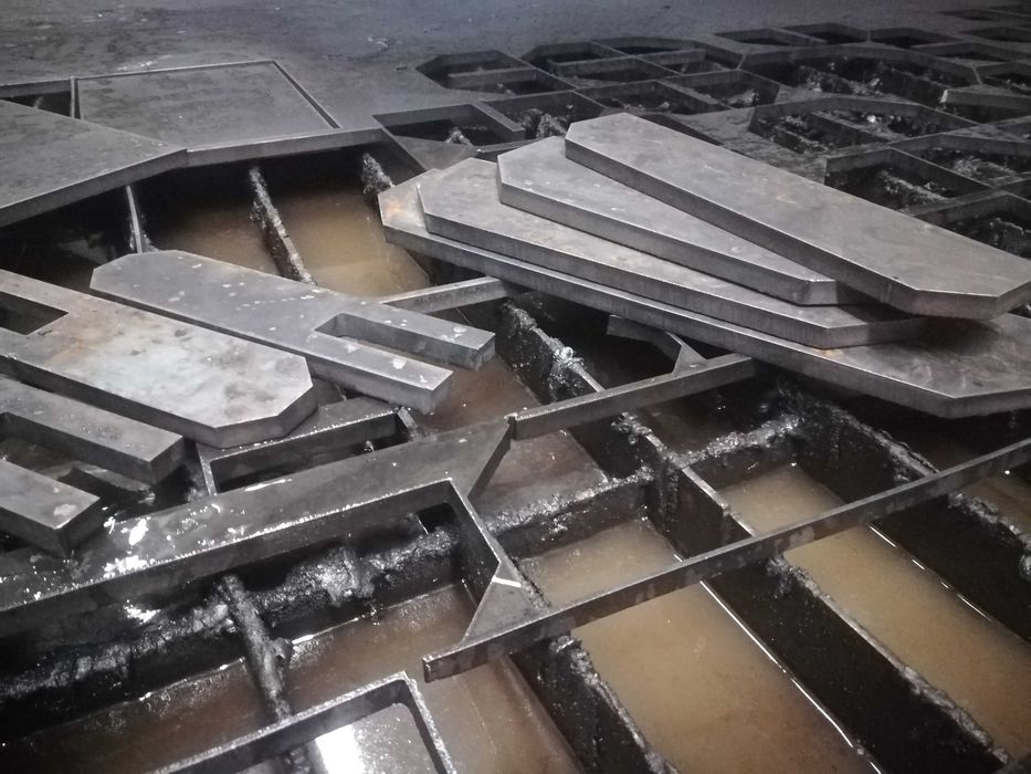 wypalanie cięcie blach plazma CNC