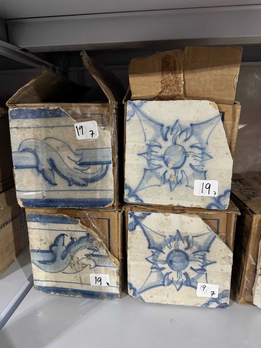 Azulejos Portugueses Antigos seculo XVIII - Pombalinos