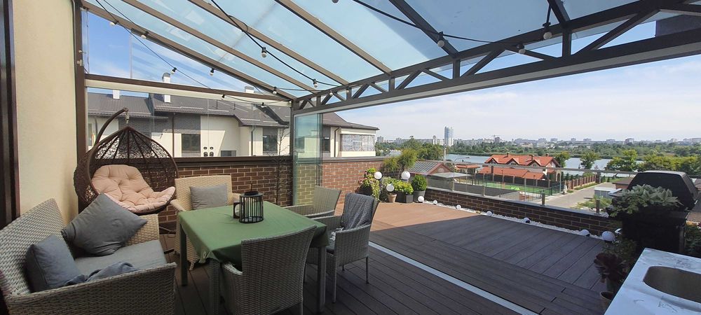 96м2 Клубний дім 2рівні+тераса! КЛЕМЕНОВА ДАЧА Вихід до річки, басейн!