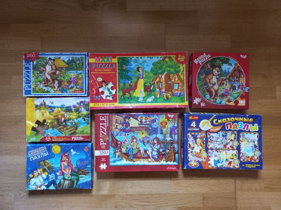 Пазли для дітей 6-12 років