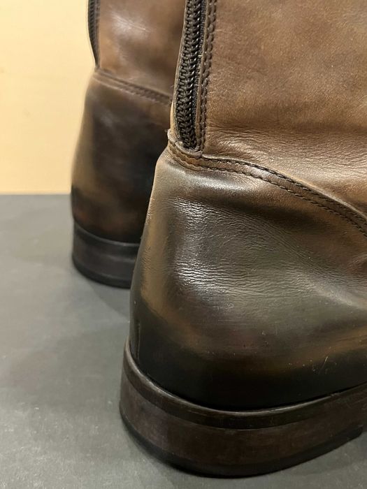 BOSS piękne kozaki męskie 44