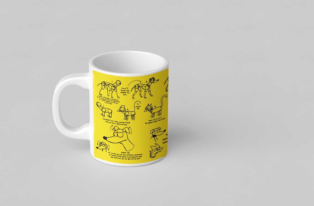 Caneca Personalizada "Ajudante de Papai Noel" Tema Os Simpsons #5007