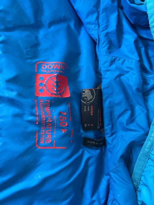 Mammut Broad Peak Hooded Jacket пуховик оригінал синій