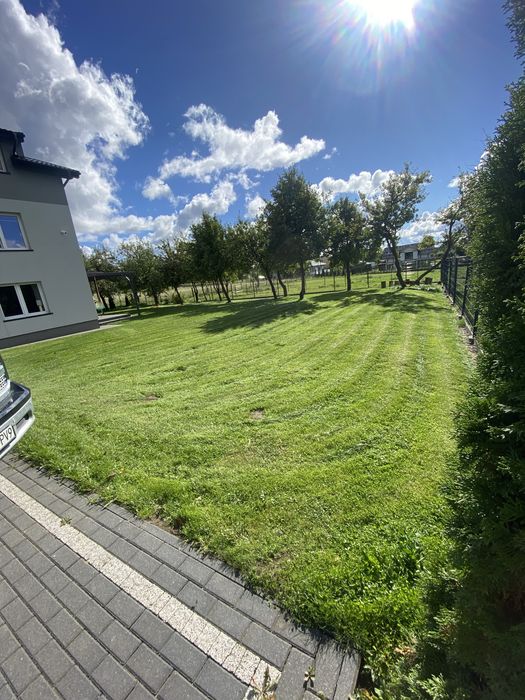 Umeblowane mieszkanie z dużym ogrodem