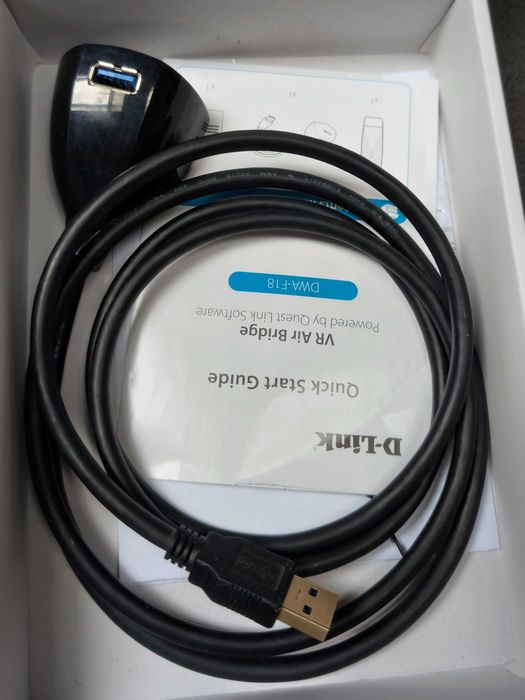 D-Link VR Air Bridge (Meta Quest 2/3 Wireless Adapter, full kit)