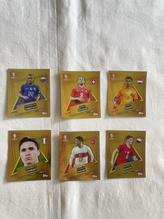 Troco ou vendo cromos Euro 2024