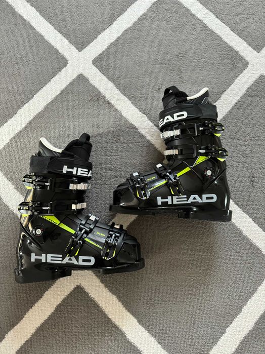 Buty narciarskie męskie czarne limonkowe Head