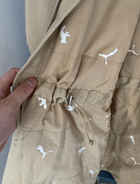 Parka em Gabardina Puma-Maison Kitsuné