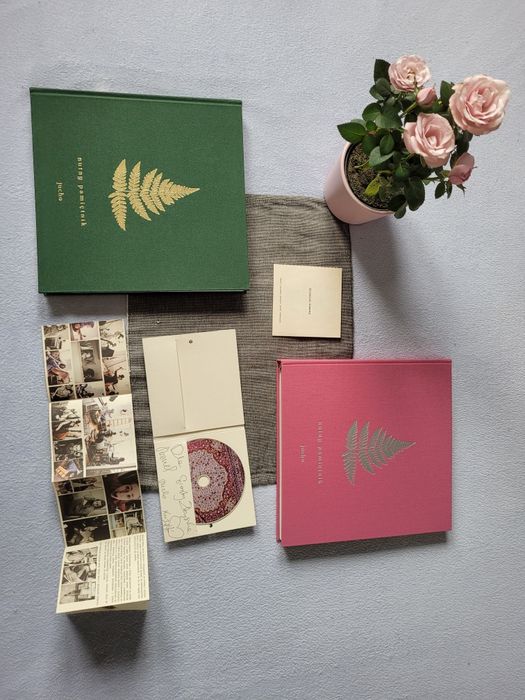 ZESTAW!! Domowe Melodie Juho - 2x Nutny pamiętnik + płyta + torba