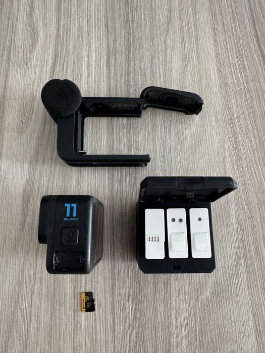 GoPro Hero 11 Black + Media Mod + 3 акумулятори (2 Enduro)