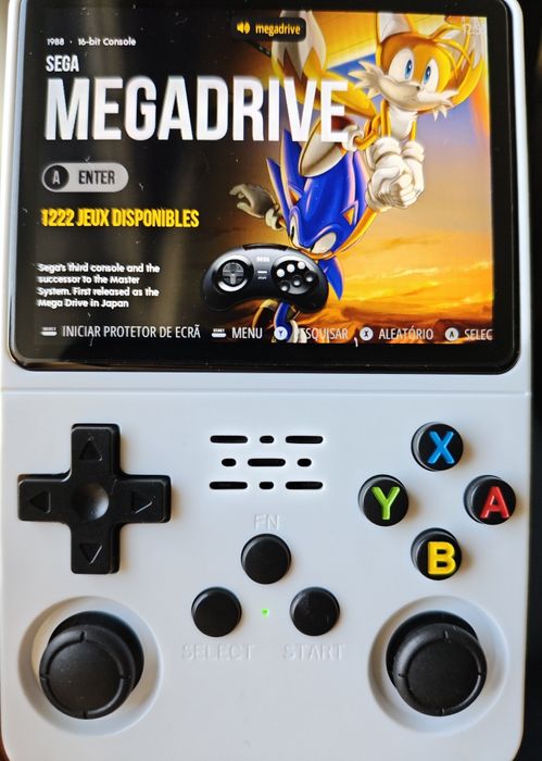 R36S Branca + Bolsa (Nova)