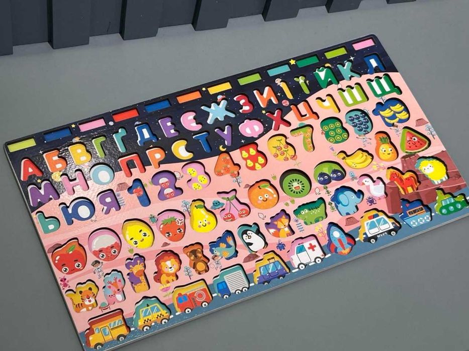 Розвиваюча дошка Tree Toys Українська подорож (MD 0851)) Розд/Дроп