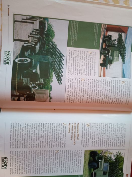 Gazetka Kolekcja Wozów Bojowych BM 13 Katiusza (Nr 54)