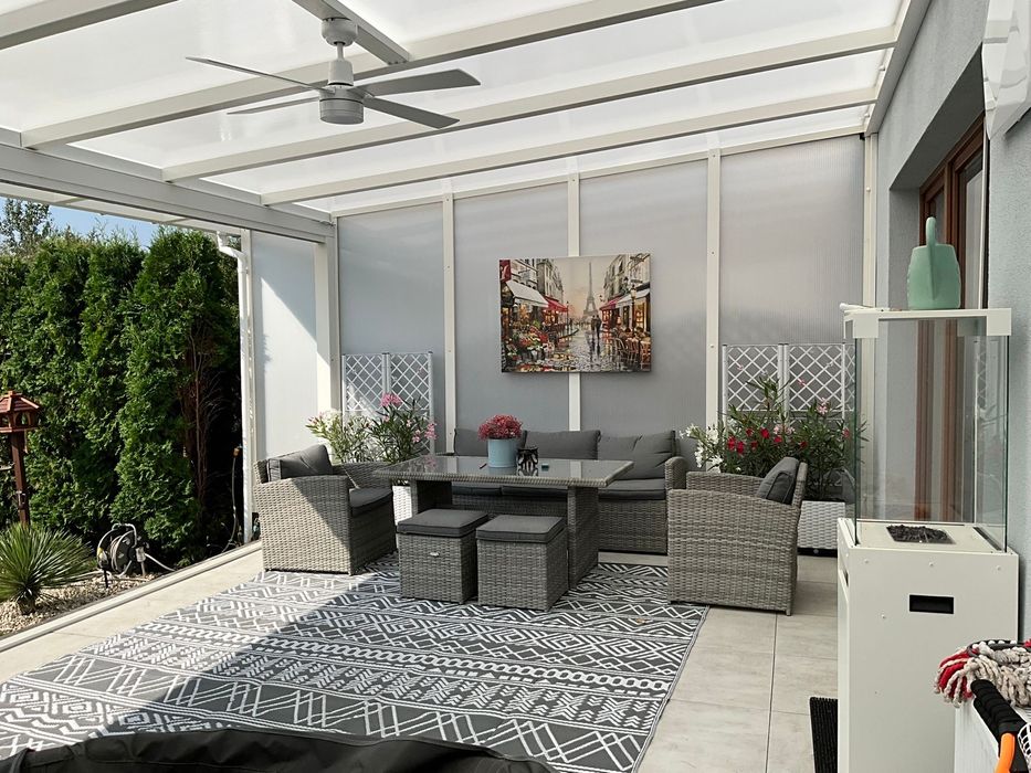 Zadaszenie tarasu, pergola.