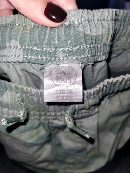 Spodnie dziecięce dres i jeans rozm. 110