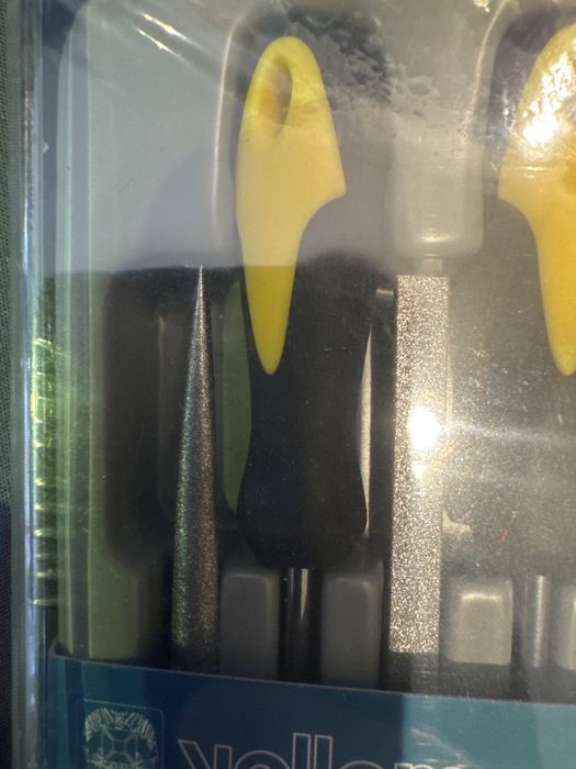 Conjunto de 6 limas de precisão Vellerman