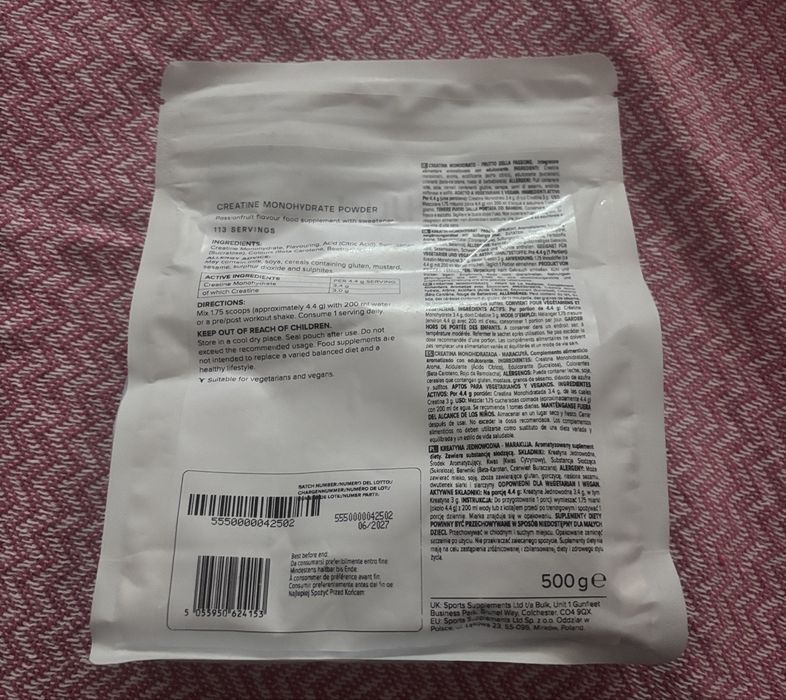 Creatine Monohydrate Bulk