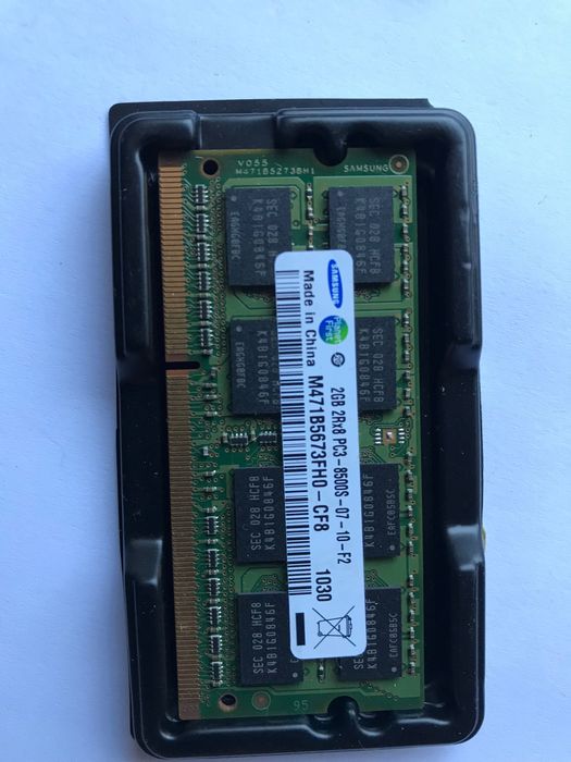 Memórias RAM 1Gb e 2Gb