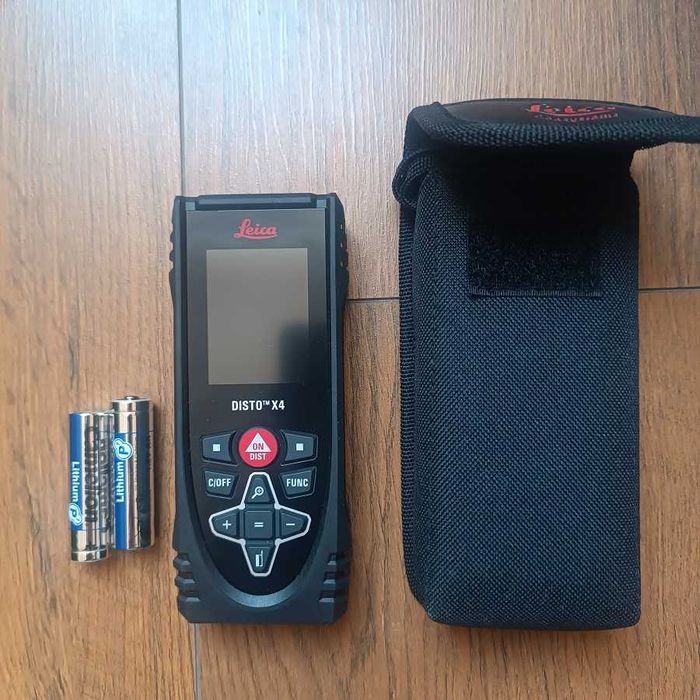 Leica Disto X4+statyw+adapter pomiar P2P