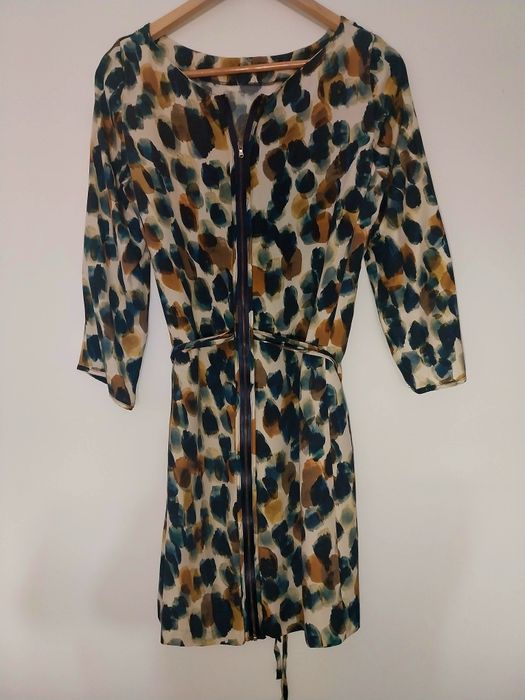 Vestido estampado - Zara