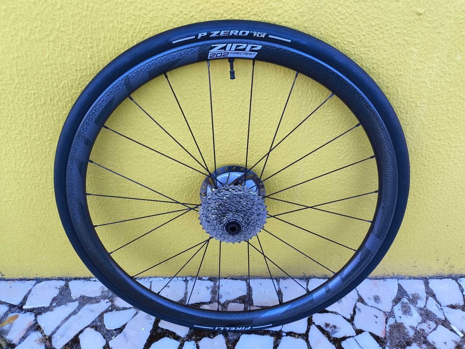 Rodas carbono Zipp 202 disc Firecrest