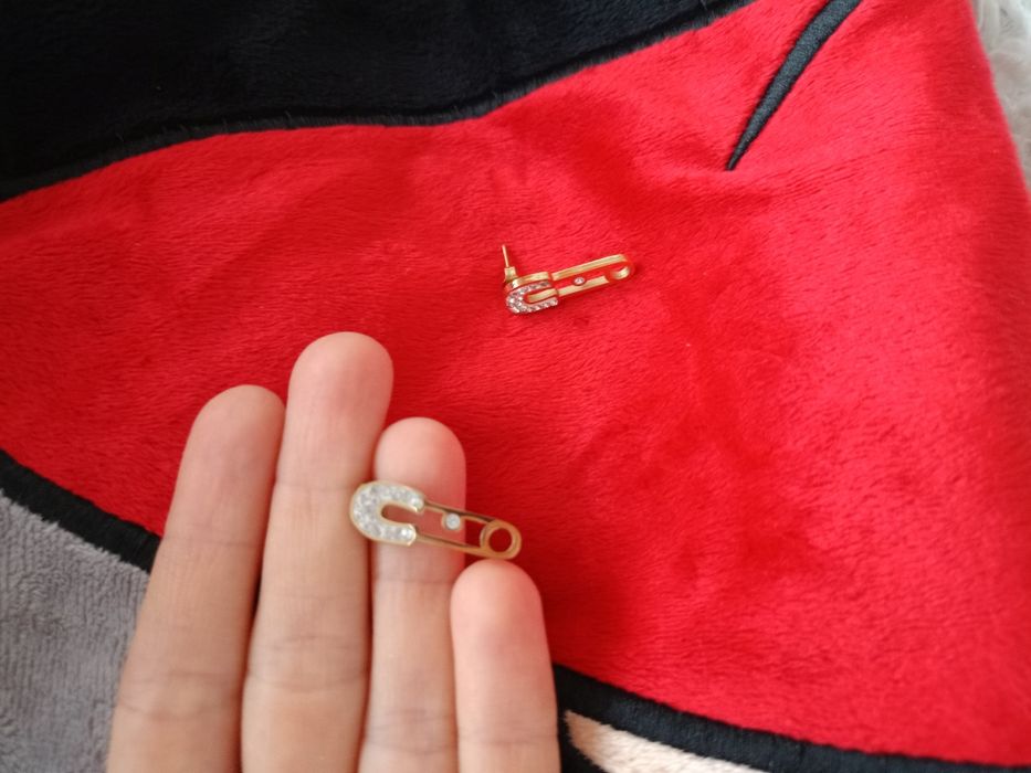 Kolczyki Agrafki NOWE Cyrkonie