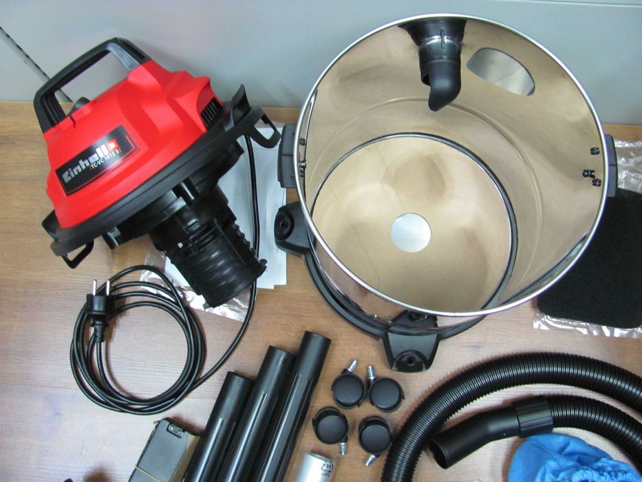 Пилосос будівельний Einhell TC-VC 1820 S; Einhell TC-VC 1815 S та Einhell TC-VC 1812 S промислові порохотяги пилосмоки привезено з Німеччини