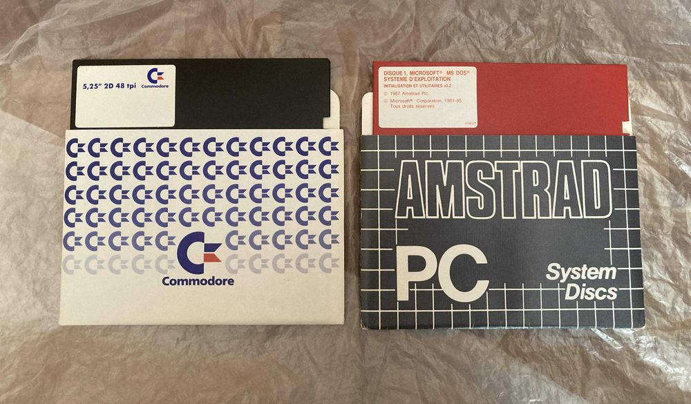 Дискеты 5.25 Amstrad Commodore