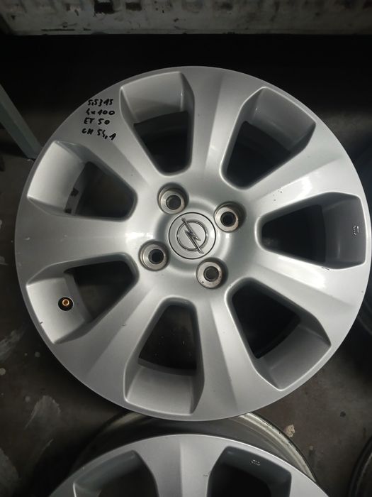Felgi aluminiowe Opel Agila itp 4x100 5,5j15 et 50 ch 54,1 oryg GM