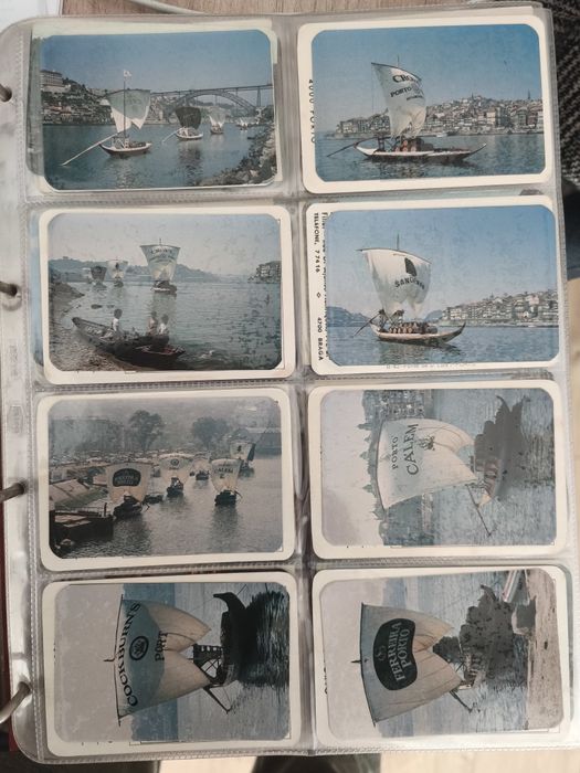 Caderno calendários de bolso antigos