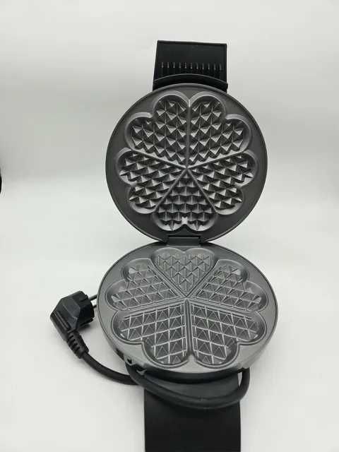 Gofrownica nieprzywierająca 930W 5x gofry serca