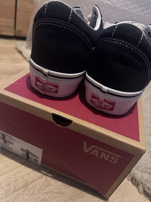 Buty trampki Vans WM ward platform czarne 38,5