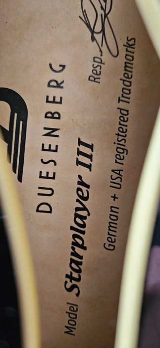 Duesenberg Starplayer III - Black