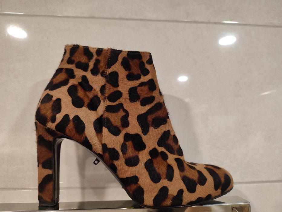 Італійські черевики з Поні леопардові 2390