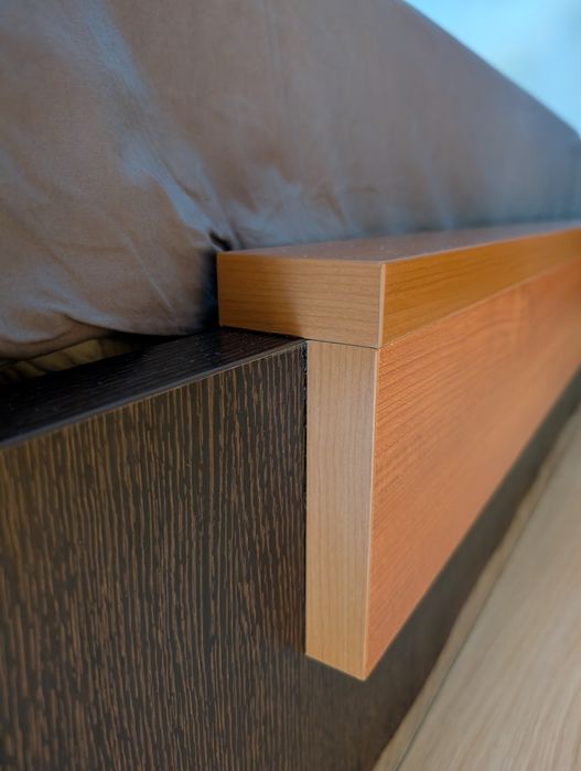 Cama de casal para colchão 150x195 + estrado