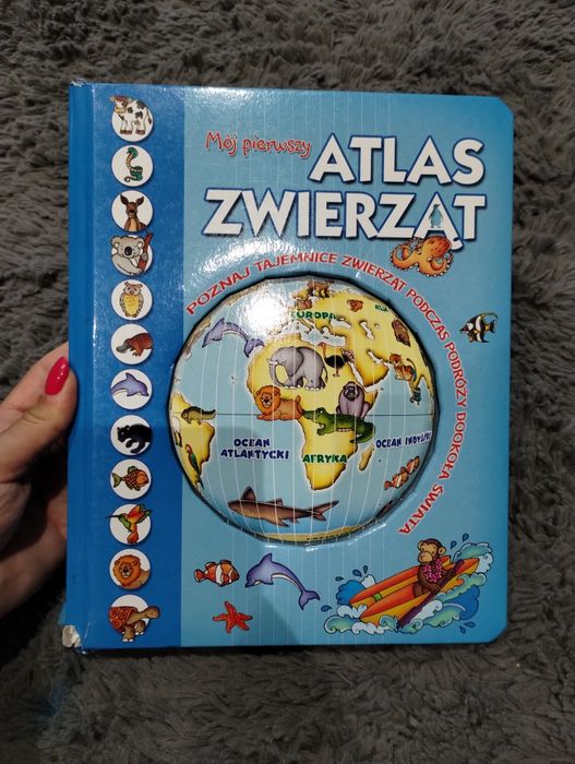 Książka "Mój pierwszy atlas zwierząt"
