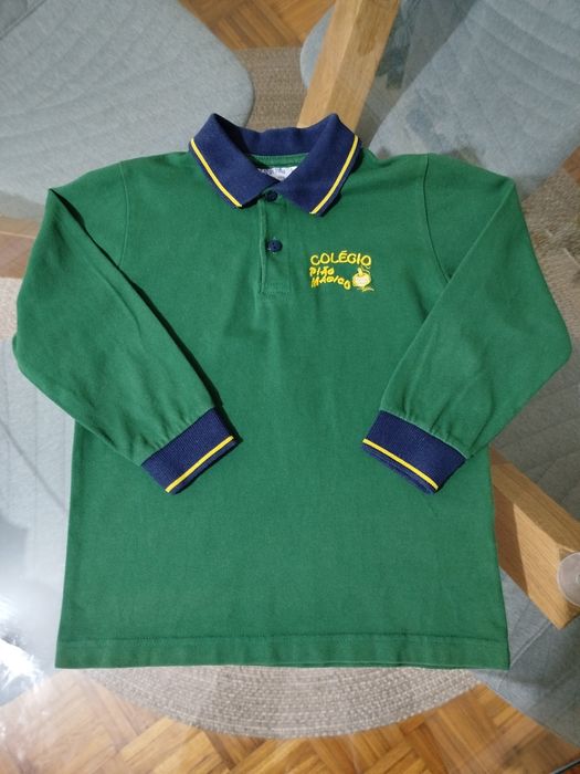 4 Polos manga comprida, Pião Mágico. 6 anos