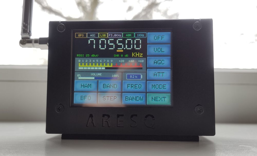 Радиоприемник Aresq AQ1(все диапазоны с SSB)